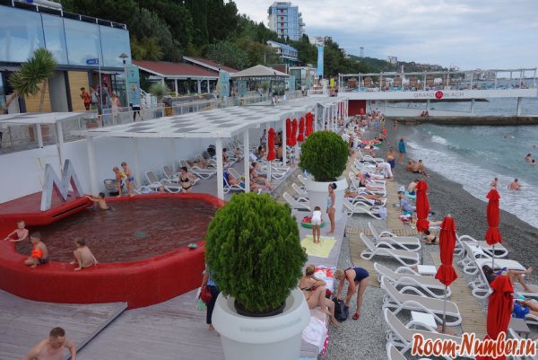 Массандровский пляж в Ялте