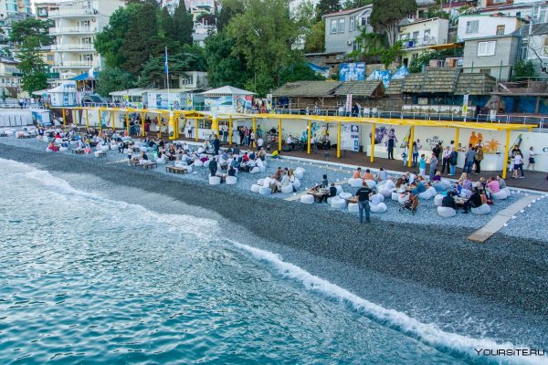 Крым Ялта Массандровский пляж