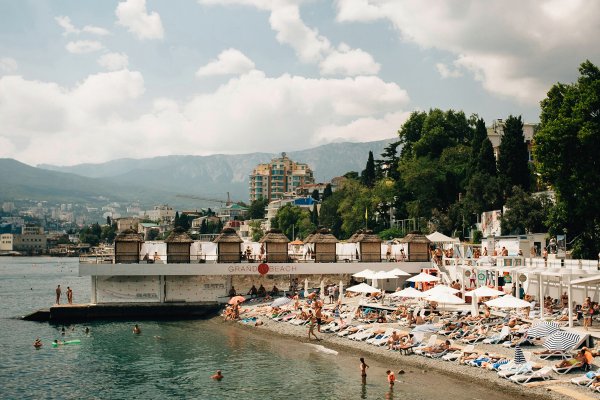 Массандровский пляж в Ялте