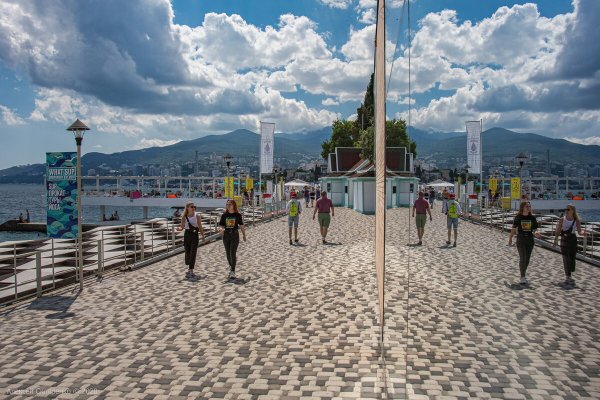 Набережная Ялты Массандровский пляж