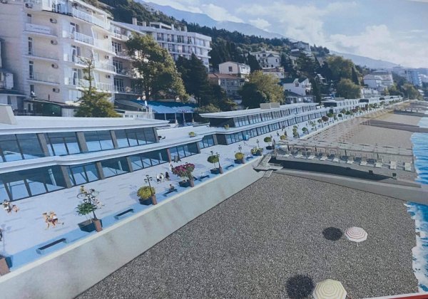 Набережная Ялты Массандровский пляж