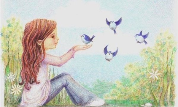 Рисунок на тему счастье