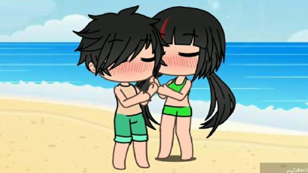 Аниме гача лайф поцелуй