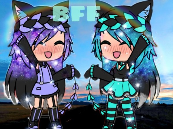 Блэк Эмили гача лайф