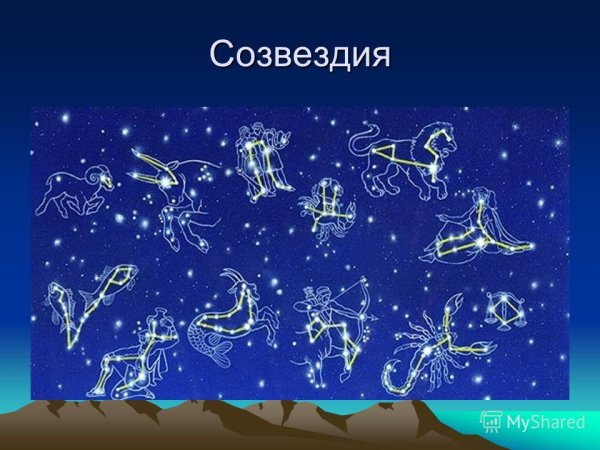 Созвездия для детей дошкольников