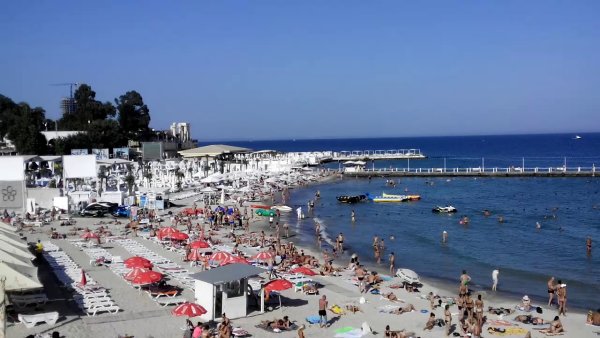 Одесса море Аркадия