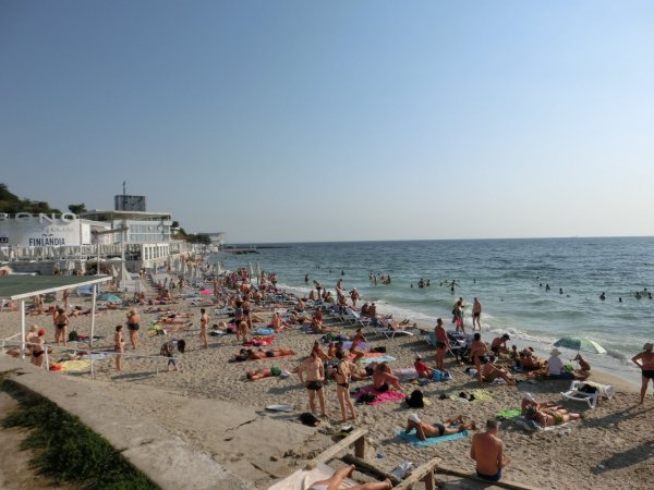 Пляж Аркадия город Одесса