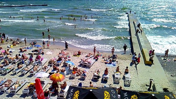 Одесса Аркадия 1977г пляж