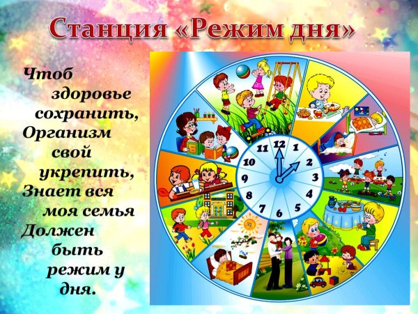 Распорядок дня