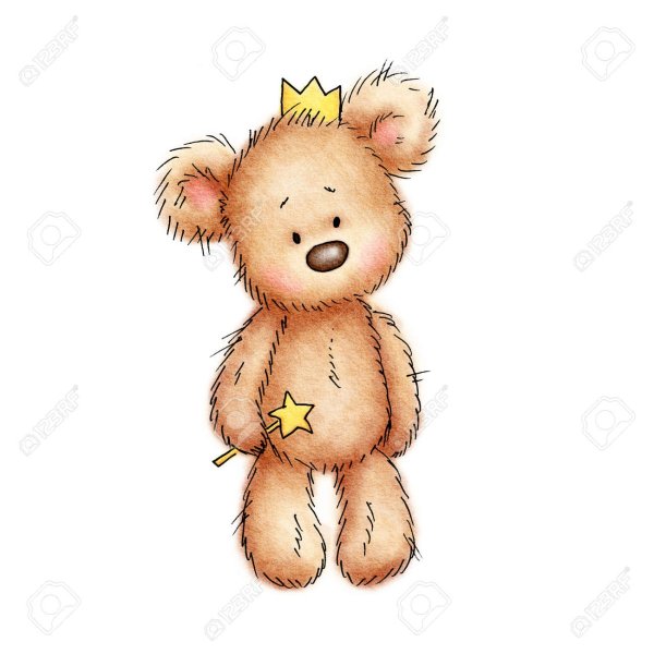 Мишка с короной