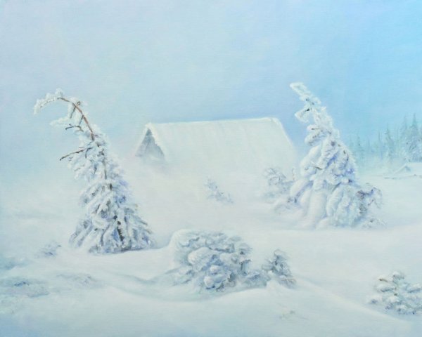Картины зимней вьюги
