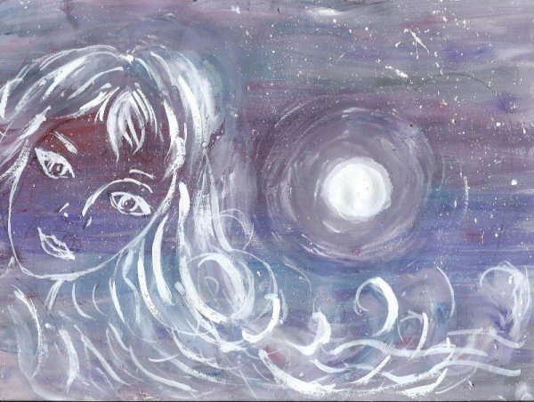 Рисунок на тему метель