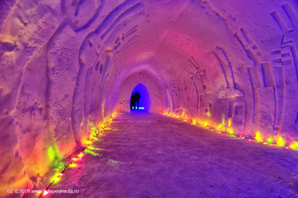 Мурманск Кировск Снежная деревня