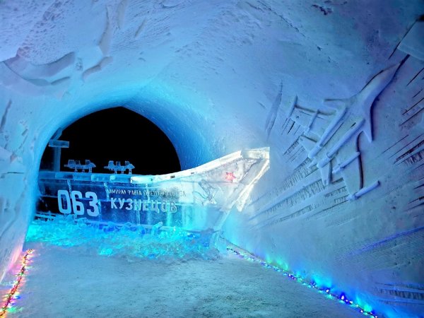 Кировск Мурманская область Снежная деревня 2021