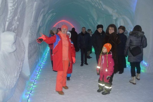 Снежная деревня Кировск Мурманская область
