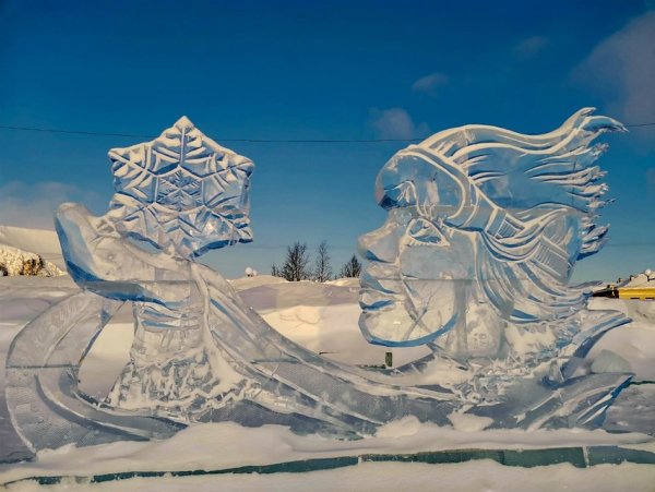 Снежная деревня Кировск 2022