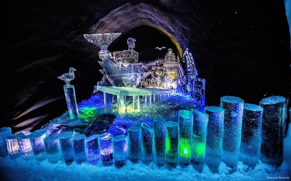 Снежная деревня Кировск 2020