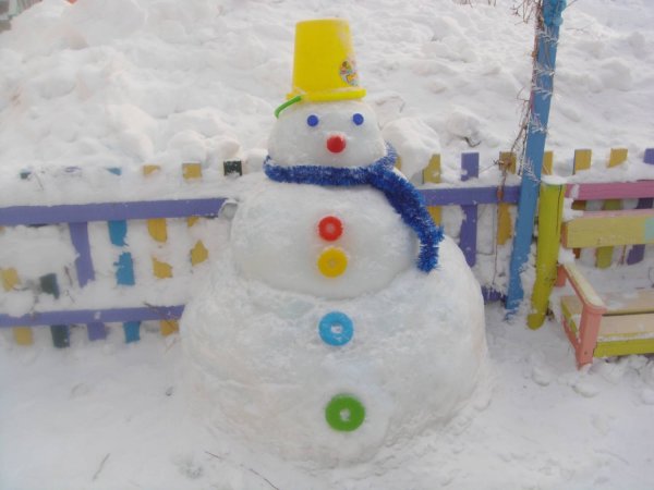 Постройки из снега