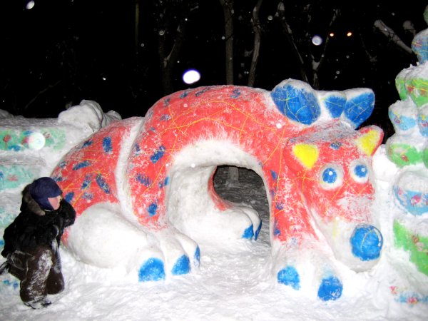Детские снежные городки