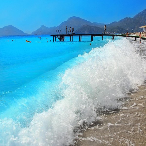 Турция пляж