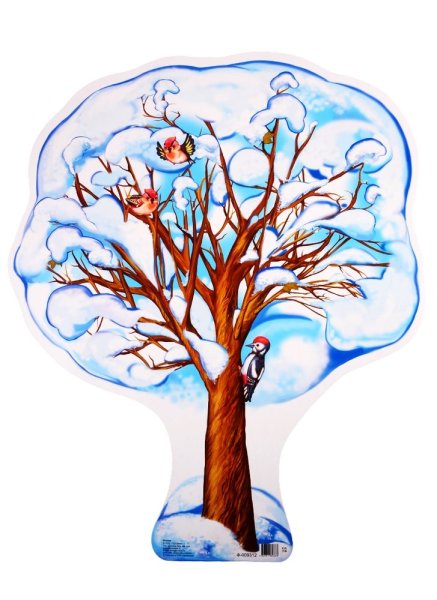 Зимнее дерево для детского сада