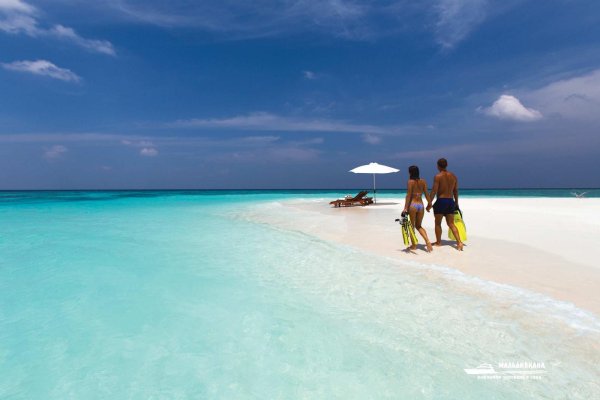 Sandbank Мальдивы остров пикник