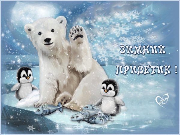 Привет с добрым зимним утром