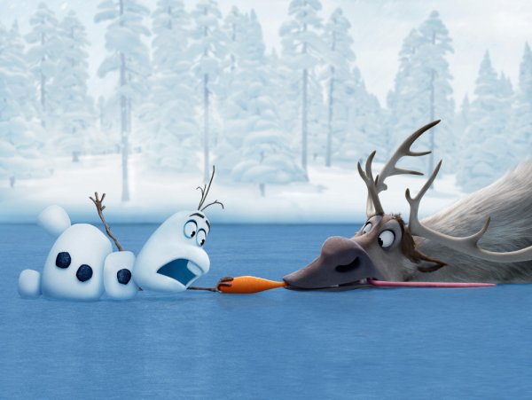 Свен и Олаф из холодного сердца