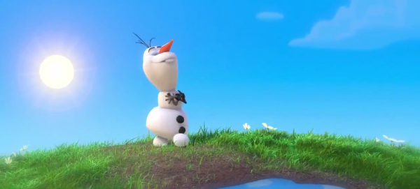 Снеговик и лето