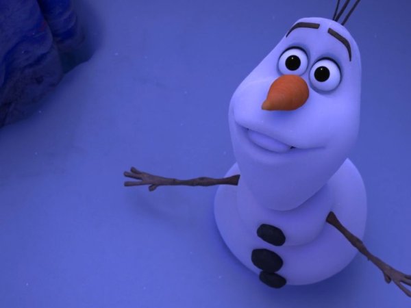 Снеговик с мультика Холодное сердце