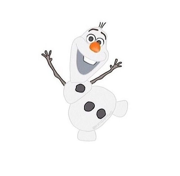 Олаф с маленькими снеговиками