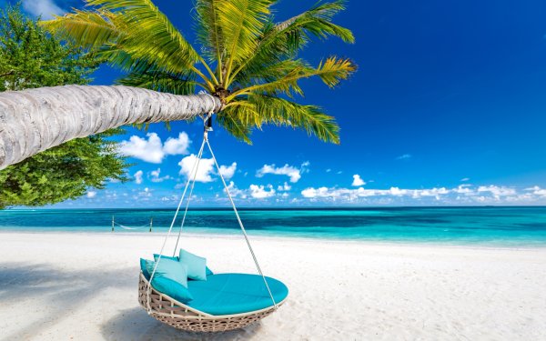 Гамак на пляже