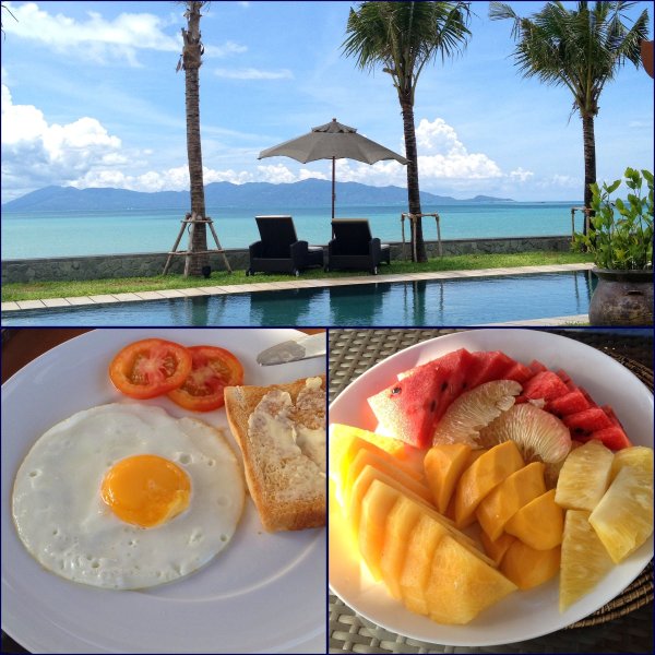 Завтрак на берегу океана