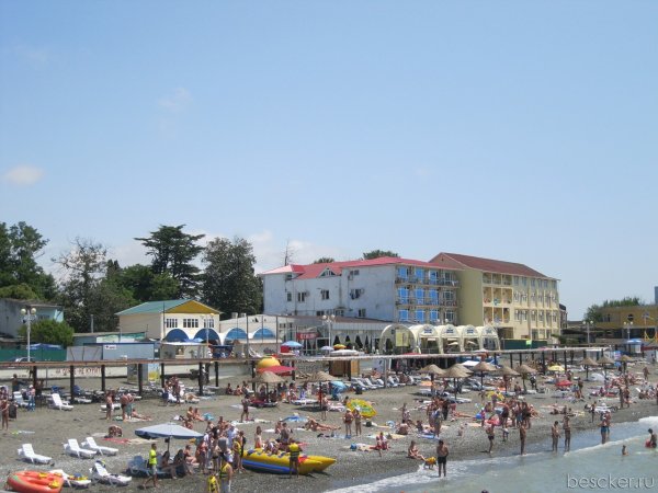 Пляж огонек 2 Адлер