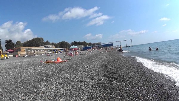 Пляж огонек 3 Адлер