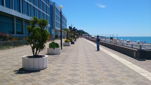 Адлер набережная 2022