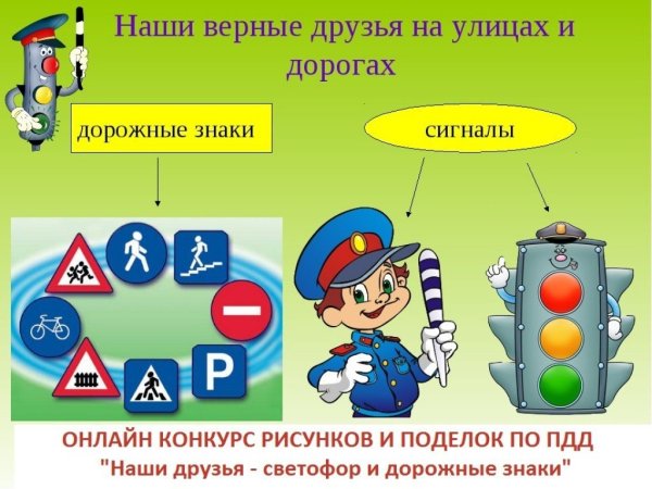 Правила дорожного движения для детей