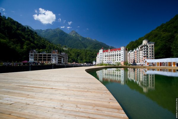 Красная Поляна курорт роза Хутор