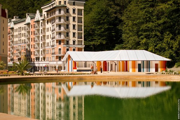 Роза Бич красная Поляна