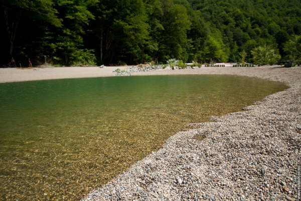 Озеро роза Хутор