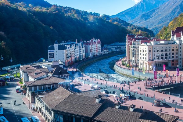 Сочи роза Хутор летом