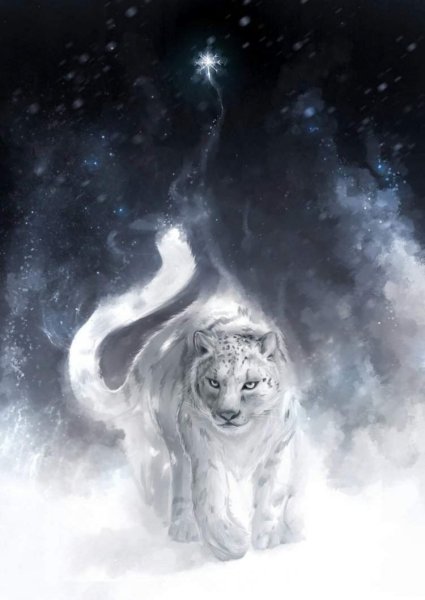 Патронус снежный Барс