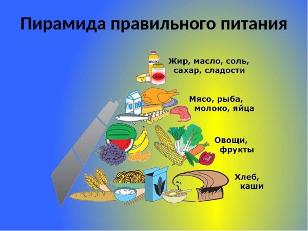 Здоровое питание школьника