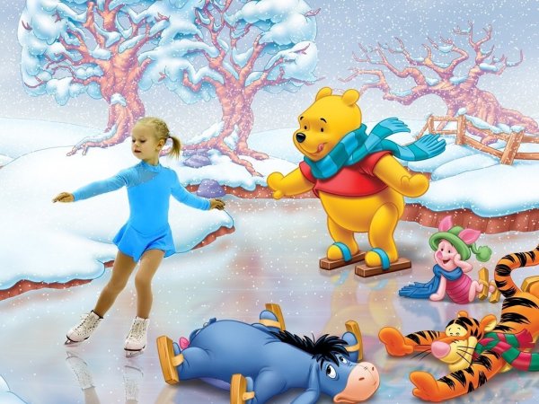 Винни пух зимний мультик