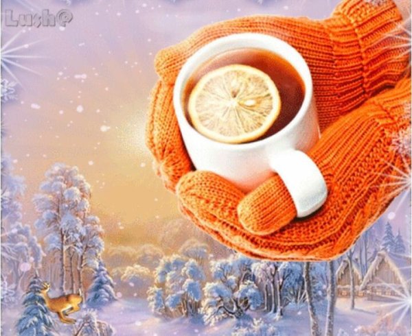 Доброе морозное утро