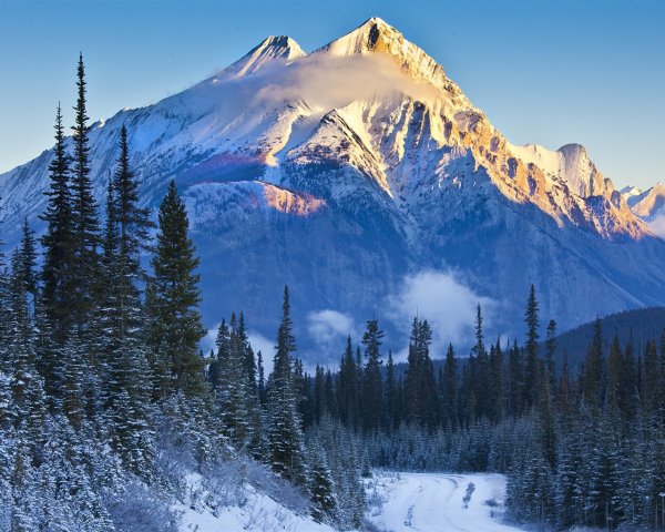 Банф зимой Канада