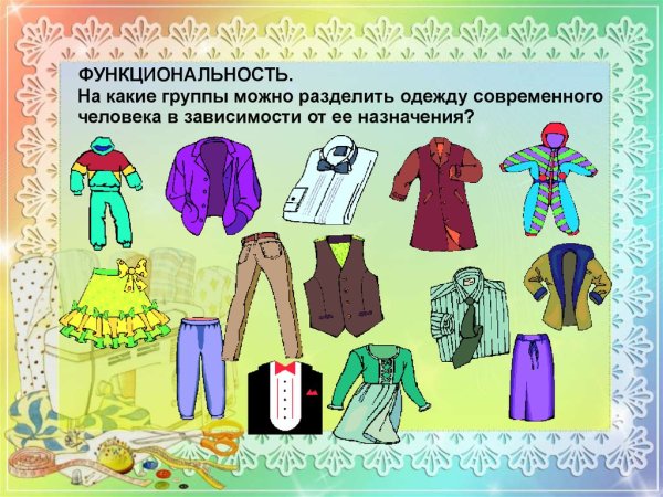 Проект по теме одежда