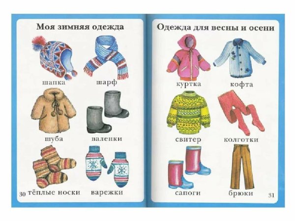 Классификация одежды: зимняя, летняя, демисезонная. Название тканей. Занятие в старшей группе