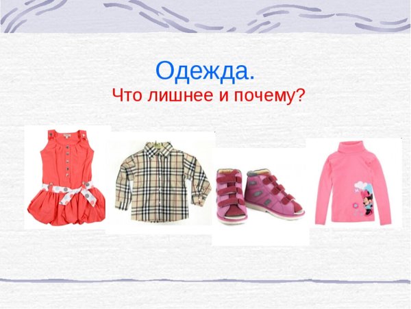 Что лишнее одежда