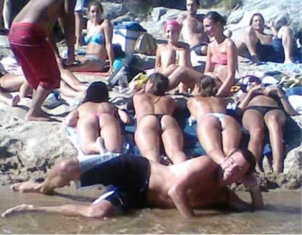 Приколы нудиских пляжей